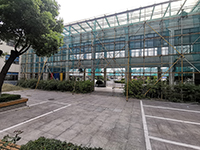 学校暑期改造外墙装潢架搭建