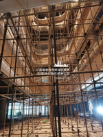 常州歌林公园商业综合体全新改造装修满堂架搭建